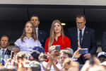 19.07.2026, Fussball Weltmeisterschaft 2026 in den USA, Finale, Spanien - Argentinien, im MetLife Stadium (New York/New Jersey (East Rutherford)), Ehrengäste  Spaniens Kronprinzessin Leonor und Infantin Sofía. 

