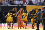 19.07.2026, Fussball Weltmeisterschaft 2026 in den USA, Finale, Spanien - Argentinien, im MetLife Stadium (New York/New Jersey (East Rutherford)), Sängerin Shakira in der überlangen Halbzeitshow auf dem Platz.
 

