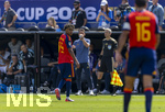 19.07.2026, Fussball Weltmeisterschaft 2026 in den USA, Finale, Spanien - Argentinien, im MetLife Stadium (New York/New Jersey (East Rutherford)), Lamine Yamal (Spanien) nachdenklich 


