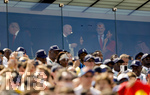 19.07.2026, Fussball Weltmeisterschaft 2026 in den USA, Finale, Spanien - Argentinien, im MetLife Stadium (New York/New Jersey (East Rutherford)), Ehrengäste hinter Glas, US-Präsident Donald Trump (li), Gianni Infantino (SUI, FIFA-Präsident), re: Spaniens König Felipe VI mit Ehefrau Königin Letizia
 

