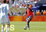 19.07.2026, Fussball Weltmeisterschaft 2026 in den USA, Finale, Spanien - Argentinien, im MetLife Stadium (New York/New Jersey (East Rutherford)), Aymeric Laporte (Spanien) am Ball 
 

