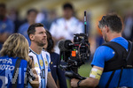 19.07.2026, Fussball Weltmeisterschaft 2026 in den USA, Finale, Spanien - Argentinien, im MetLife Stadium (New York/New Jersey (East Rutherford)), Spanien ist Fussball-Weltmeister 2026, Lionel Messi (Argentinien) nachdenklich 

