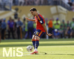 19.07.2026, Fussball Weltmeisterschaft 2026 in den USA, Finale, Spanien - Argentinien, im MetLife Stadium (New York/New Jersey (East Rutherford)), Mikel Merino (Spanien) am Ball 
 

