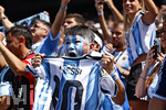 19.07.2026, Fussball Weltmeisterschaft 2026 in den USA, Finale, Spanien - Argentinien, im MetLife Stadium (New York/New Jersey (East Rutherford)), Fans Argentinien voller Emotionen.
 

