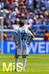 19.07.2026, Fussball Weltmeisterschaft 2026 in den USA, Finale, Spanien - Argentinien, im MetLife Stadium (New York/New Jersey (East Rutherford)), Lionel Messi (Argentinien) nachdenklich 
 

