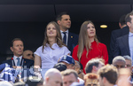 19.07.2026, Fussball Weltmeisterschaft 2026 in den USA, Finale, Spanien - Argentinien, im MetLife Stadium (New York/New Jersey (East Rutherford)), Ehrengäste Spaniens Kronprinzessin Leonor und Infantin Sofía.
 

