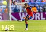 19.07.2026, Fussball Weltmeisterschaft 2026 in den USA, Finale, Spanien - Argentinien, im MetLife Stadium (New York/New Jersey (East Rutherford)), Pau Cubarsi (Spanien) am Ball 
 


