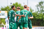 18.07.2026, Mindelheim, Deutschland. Testspiel zwischen dem FC Zürich und der SpVgg Greuther Fürth im Rahmen der Saisonvorbereitung 2026/2027. Fürth jubelt.