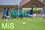 18.07.2026, Mindelheim, Deutschland. Testspiel zwischen dem FC Zürich und der SpVgg Greuther Fürth im Rahmen der Saisonvorbereitung 2026/2027. Die beiden Mannschaften wärmen sich auf.
