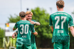 18.07.2026, Mindelheim, Deutschland. Testspiel zwischen dem FC Zürich und der SpVgg Greuther Fürth im Rahmen der Saisonvorbereitung 2026/2027. Ole Pohlmann (SpVgg Greuther Fürth), Felix Klaus (SpVgg Greuther Fürth) jubeln.