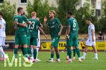 18.07.2026, Mindelheim, Deutschland. Testspiel zwischen dem FC Zürich und der SpVgg Greuther Fürth im Rahmen der Saisonvorbereitung 2026/2027. Fürth jubelt nach Elfer.