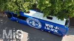 19.07.2026, Bad Wörishofen, Deutschland. 2. Bundesliga: Ankunft des SV Darmstadt 98 in Bad Wörishofen. Sommertrainingslager. Vorbereitung auf die Saison 2026/2027. Drohnenaufnahme vom Bus.
