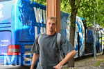 19.07.2026, Bad Wörishofen, Deutschland. 2. Bundesliga: Ankunft des SV Darmstadt 98 in Bad Wörishofen. Sommertrainingslager. Vorbereitung auf die Saison 2026/2027. Yannik Luhrs (SV Darmstadt 98)