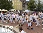16.07.2026, Weisse Nacht Bad Wörishofen in der gesamten Fussgängerzone. Line-Dance