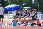 25.07.2026, Bad Wörishofen, Deutschland. Testspiel des SV Darmstadt 98 (2. Bundesliga) gegen die SG Sonnenhof Großaspach (Regionalliga Südwest). Trainerbank