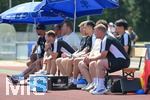 25.07.2026, Bad Wörishofen, Deutschland. Testspiel des SV Darmstadt 98 (2. Bundesliga) gegen die SG Sonnenhof Großaspach (3. Liga). Trainerbank