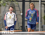 27.07.2026, Fussball Bundesliga 2026/2027, Trainingslager FC Bayern München in Rottach-Egern am Tegernsee (Bayern). Joao Palhinha (FC Bayern München) mit einer Trinkflasche