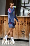 27.07.2026, Fussball Bundesliga 2026/2027, Trainingslager FC Bayern München in Rottach-Egern am Tegernsee (Bayern). Joao Palhinha (FC Bayern München) trinkt einen Schluck.