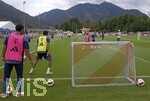 27.07.2026, Fussball Bundesliga 2026/2027, Trainingslager FC Bayern München in Rottach-Egern am Tegernsee (Bayern). Die Bayern Spieler trainieren auf kleine Tore