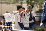 27.07.2026, Fussball Bundesliga 2026/2027, Trainingslager FC Bayern München in Rottach-Egern am Tegernsee (Bayern). re: Sportdirektor Christoph Freund (Bayern München) nachdenklich 