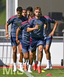 28.07.2026, Fussball Bundesliga 2026/2027, Trainingslager FC Bayern München in Rottach-Egern am Tegernsee (Bayern). Joshua Kimmich (FC Bayern München) spurtet