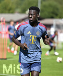 28.07.2026, Fussball Bundesliga 2026/2027, Trainingslager FC Bayern München in Rottach-Egern am Tegernsee (Bayern). Bara Sapoko Ndiaye (FC Bayern München) spurtet