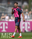 29.07.2026, Fussball Bundesliga 2026/2027, Trainingslager FC Bayern München in Rottach-Egern am Tegernsee (Bayern). Joshua Kimmich (FC Bayern München)  hat Spass