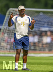 29.07.2026, Fussball Bundesliga 2026/2027, Trainingslager FC Bayern München in Rottach-Egern am Tegernsee (Bayern). Vormittags-Training am Stadion Birkenmoos, Trainer Vincent Kompany (FC Bayern München) gibt Anweisungen