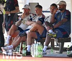 30.07.2026, Fussball Bundesliga 2026/2027, Trainingslager FC Bayern München in Rottach-Egern am Tegernsee (Bayern). Testspiel FC Rottach Egern - FC Bayern München,     Trainer Vincent Kompany (re, FC Bayern München) 