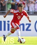 30.07.2026, Fussball Bundesliga 2026/2027, Trainingslager FC Bayern München in Rottach-Egern am Tegernsee (Bayern). Testspiel FC Rottach Egern - FC Bayern München,   Maycon Cardozo (FC Bayern München) am Ball.