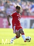 30.07.2026, Fussball Bundesliga 2026/2027, Trainingslager FC Bayern München in Rottach-Egern am Tegernsee (Bayern). Testspiel FC Rottach Egern - FC Bayern München,    Tom Bischof (Bayern München) am Ball. 
