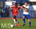 30.07.2026, Fussball Bundesliga 2026/2027, Trainingslager FC Bayern München in Rottach-Egern am Tegernsee (Bayern). Testspiel FC Rottach Egern - FC Bayern München, Bara Ndiaye (FC Bayern München) setzt sich durch.    