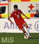 30.07.2026, Fussball Bundesliga 2026/2027, Trainingslager FC Bayern München in Rottach-Egern am Tegernsee (Bayern). Testspiel FC Rottach Egern - FC Bayern München,     Filip Pavic (FC Bayern München) am Ball