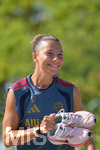 05.08.2026, München, Deutschland. Google Pixel Frauen-Bundesliga: Die FC Bayern Frauen absolvieren auf dem FC Bayern Campus eine Trainingseinheit zur Vorbereitung auf das Testspiel gegen Paris FC. Arianna Caruso (FC Bayern Frauen)
