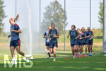 05.08.2026, München, Deutschland. Google Pixel Frauen-Bundesliga: Die FC Bayern Frauen absolvieren auf dem FC Bayern Campus eine Trainingseinheit zur Vorbereitung auf das Testspiel gegen Paris FC. Sophie Proost (FC Bayern Frauen)
