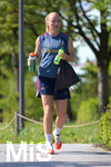 05.08.2026, München, Deutschland. Google Pixel Frauen-Bundesliga: Die FC Bayern Frauen absolvieren auf dem FC Bayern Campus eine Trainingseinheit zur Vorbereitung auf das Testspiel gegen Paris FC. Glodis Perla Viggosdottir (FC Bayern Frauen)