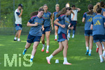 05.08.2026, München, Deutschland. Google Pixel Frauen-Bundesliga: Die FC Bayern Frauen absolvieren auf dem FC Bayern Campus eine Trainingseinheit zur Vorbereitung auf das Testspiel gegen Paris FC. Bernadette Amani (FC Bayern Frauen)