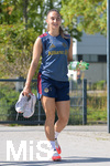 05.08.2026, München, Deutschland. Google Pixel Frauen-Bundesliga: Die FC Bayern Frauen absolvieren auf dem FC Bayern Campus eine Trainingseinheit zur Vorbereitung auf das Testspiel gegen Paris FC. Katharina Naschenweng (FC Bayern Frauen)