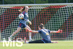 05.08.2026, München, Deutschland. Google Pixel Frauen-Bundesliga: Die FC Bayern Frauen absolvieren auf dem FC Bayern Campus eine Trainingseinheit zur Vorbereitung auf das Testspiel gegen Paris FC. Sophie Klein (FC Bayern Frauen)