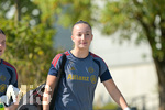 05.08.2026, München, Deutschland. Google Pixel Frauen-Bundesliga: Die FC Bayern Frauen absolvieren auf dem FC Bayern Campus eine Trainingseinheit zur Vorbereitung auf das Testspiel gegen Paris FC. Sophie Klein (FC Bayern Frauen)