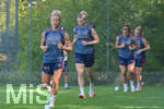 05.08.2026, München, Deutschland. Google Pixel Frauen-Bundesliga: Die FC Bayern Frauen absolvieren auf dem FC Bayern Campus eine Trainingseinheit zur Vorbereitung auf das Testspiel gegen Paris FC. Linda Dallmann (FC Bayern Frauen)