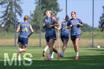 05.08.2026, München, Deutschland. Google Pixel Frauen-Bundesliga: Die FC Bayern Frauen absolvieren auf dem FC Bayern Campus eine Trainingseinheit zur Vorbereitung auf das Testspiel gegen Paris FC. Barbara Dunst (FC Bayern Frauen)