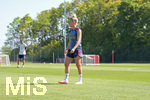 05.08.2026, München, Deutschland. Google Pixel Frauen-Bundesliga: Die FC Bayern Frauen absolvieren auf dem FC Bayern Campus eine Trainingseinheit zur Vorbereitung auf das Testspiel gegen Paris FC. Linda Dallmann (FC Bayern Frauen)