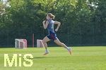 05.08.2026, München, Deutschland. Google Pixel Frauen-Bundesliga: Die FC Bayern Frauen absolvieren auf dem FC Bayern Campus eine Trainingseinheit zur Vorbereitung auf das Testspiel gegen Paris FC. Sophie Proost (FC Bayern Frauen)