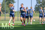 05.08.2026, München, Deutschland. Google Pixel Frauen-Bundesliga: Die FC Bayern Frauen absolvieren auf dem FC Bayern Campus eine Trainingseinheit zur Vorbereitung auf das Testspiel gegen Paris FC. Arianna Caruso (FC Bayern Frauen)