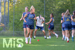 05.08.2026, München, Deutschland. Google Pixel Frauen-Bundesliga: Die FC Bayern Frauen absolvieren auf dem FC Bayern Campus eine Trainingseinheit zur Vorbereitung auf das Testspiel gegen Paris FC. Linda Dallmann (FC Bayern Frauen)