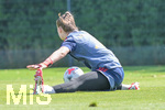 05.08.2026, München, Deutschland. Google Pixel Frauen-Bundesliga: Die FC Bayern Frauen absolvieren auf dem FC Bayern Campus eine Trainingseinheit zur Vorbereitung auf das Testspiel gegen Paris FC. Sophie Klein (FC Bayern Frauen)