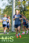 05.08.2026, München, Deutschland. Google Pixel Frauen-Bundesliga: Die FC Bayern Frauen absolvieren auf dem FC Bayern Campus eine Trainingseinheit zur Vorbereitung auf das Testspiel gegen Paris FC. Stine Ballisager (FC Bayern Frauen)
