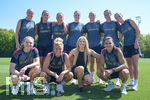 05.08.2026, München, Deutschland. Google Pixel Frauen-Bundesliga: Die FC Bayern Frauen absolvieren auf dem FC Bayern Campus eine Trainingseinheit zur Vorbereitung auf das Testspiel gegen Paris FC. Gruppenfoto