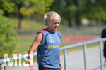 05.08.2026, München, Deutschland. Google Pixel Frauen-Bundesliga: Die FC Bayern Frauen absolvieren auf dem FC Bayern Campus eine Trainingseinheit zur Vorbereitung auf das Testspiel gegen Paris FC. Pernille Harder (FC Bayern Frauen)